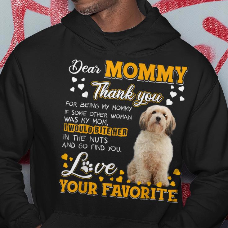 Cavachon Dear Mommy Thank You For Being My Mommy Hoodie Unique Gifts