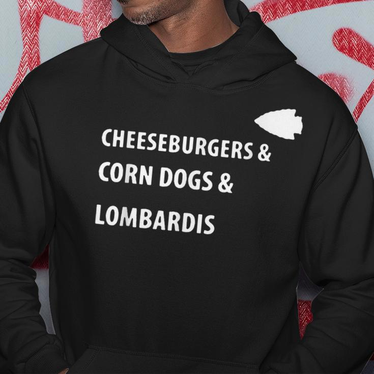 Cheeseburgers Corn Dogs Lombardis Hoodie Unique Gifts