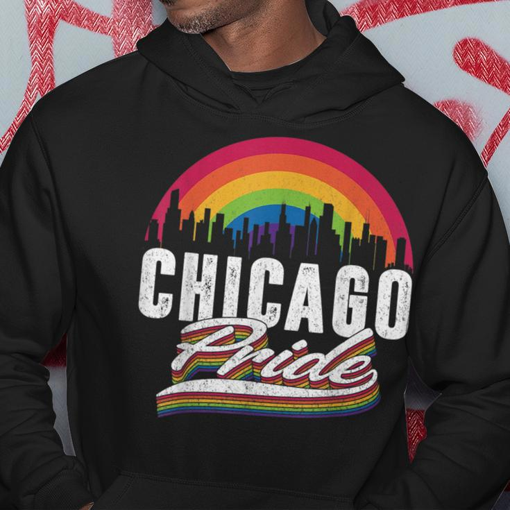 Chicago Illinois Lgbt Lesbian Gay Bisexual Lgbtq Pride Hoodie Unique Gifts