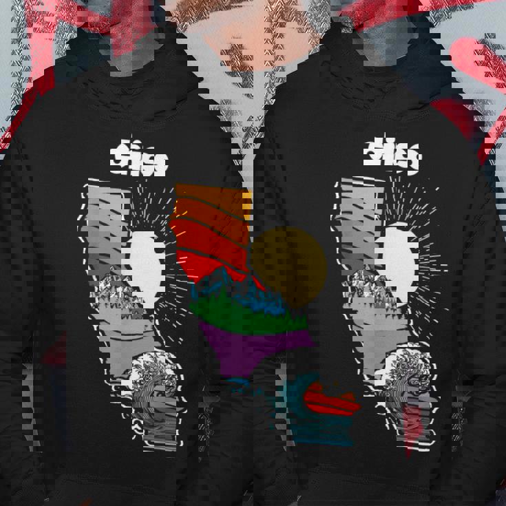 Chico California Outdoors Retro Nature Graphic Hoodie Unique Gifts