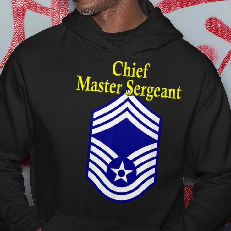 Chief Master Sergeant Air Force Rank Insignia Hoodie Unique Gifts