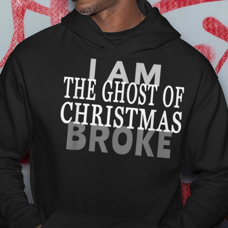 Christmas Carol Ghost Quote Broke Hoodie Unique Gifts