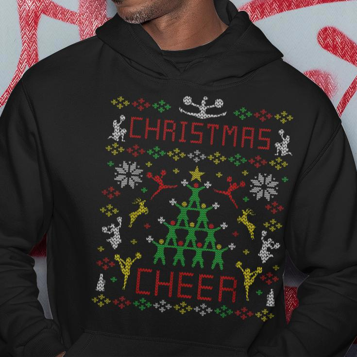 Christmas Cheerleader Cheer Ugly Christmas Sweater Party Hoodie Unique Gifts