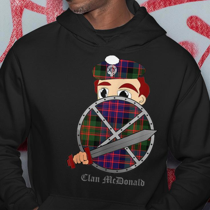 Clan Mcdonald Surname Last Name Scottish Tartan Crest Funny Last Name Designs Funny Gifts Hoodie Unique Gifts