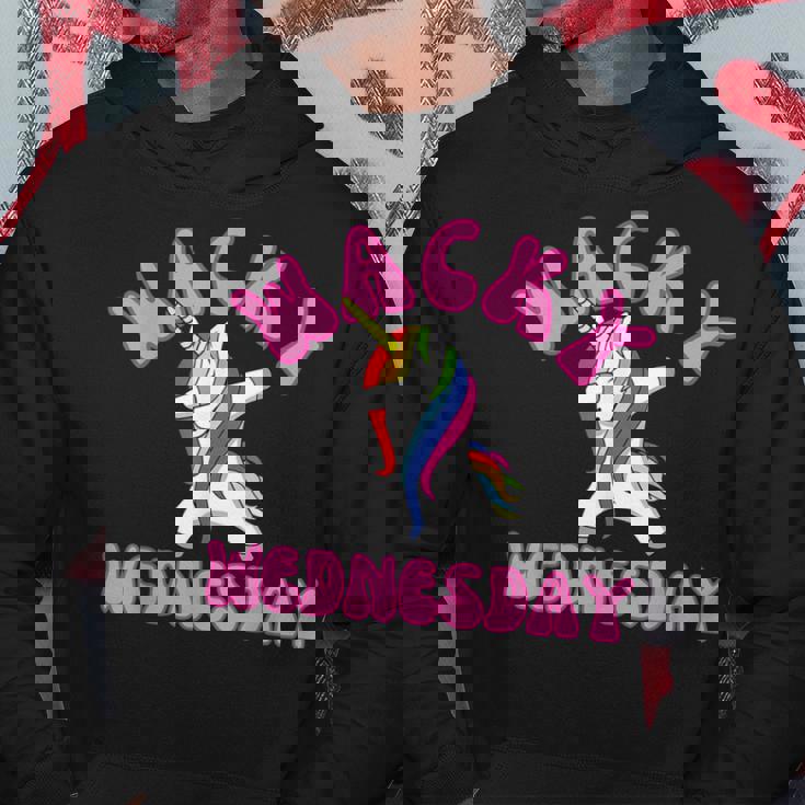 Classic Wacky Wednesday Unicorn Mismatch Outfit Hoodie Personalized Gifts