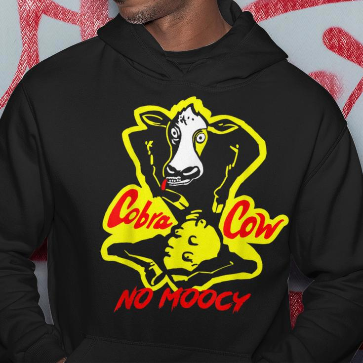 Cobra Cow No Moocy Satire Humor Design Hoodie Unique Gifts