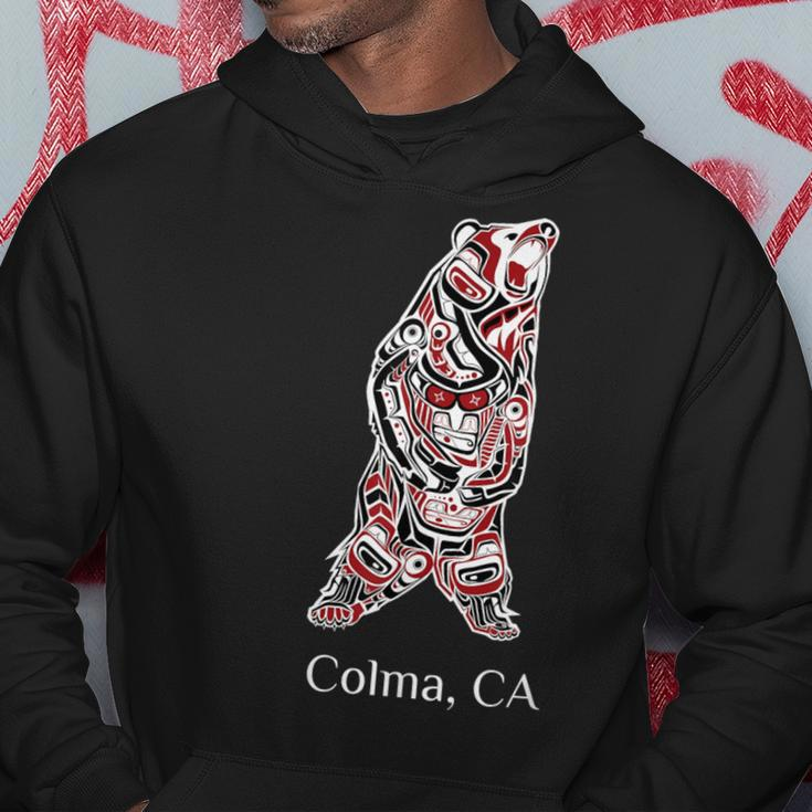Colma Ca Native American Brown Grizzly Bear Hoodie Unique Gifts