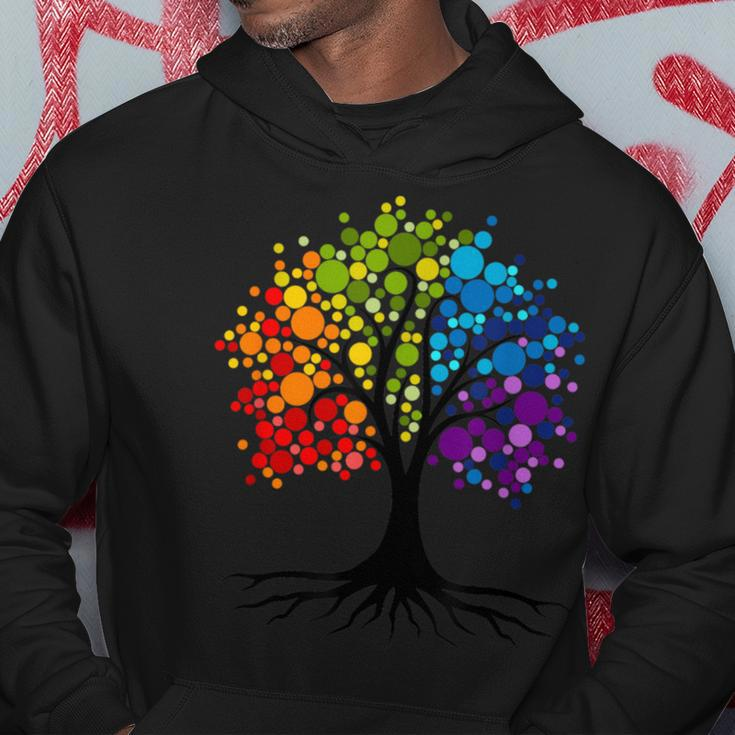 Colorful Tree Dot Day 2023 Dot Hoodie Unique Gifts