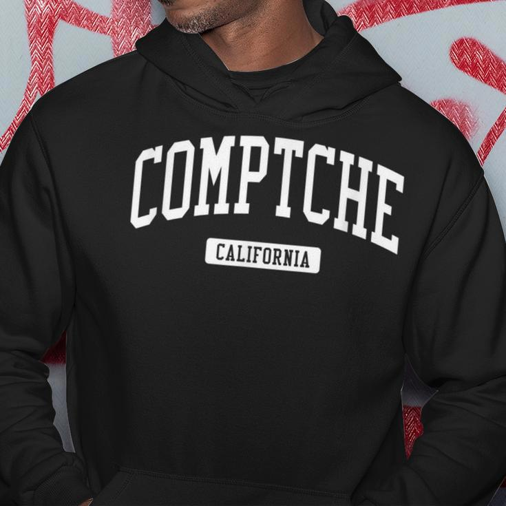 Comptche California Ca Vintage Athletic Sports Hoodie Unique Gifts