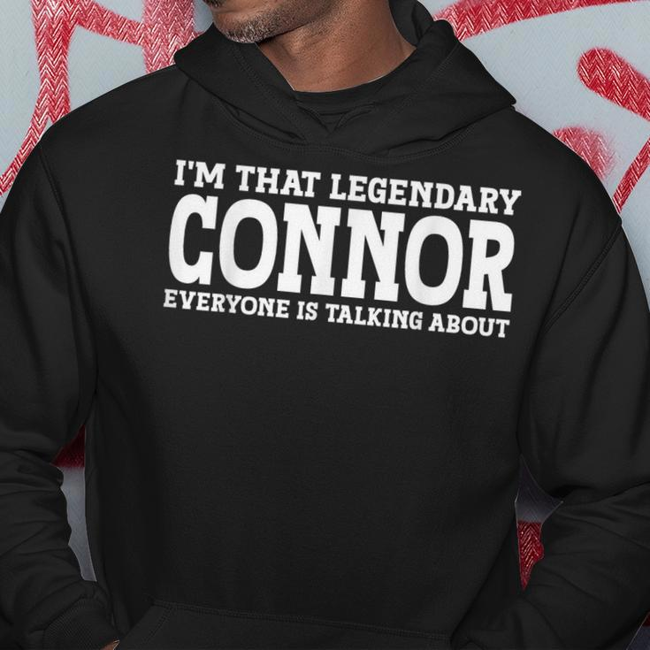 Connor Surname Funny Team Family Last Name Connor Hoodie Personalized Gifts