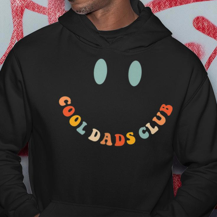 Cool Dads Club Funny Smile Colorful Funny Dad Fathers Day Hoodie Funny Gifts
