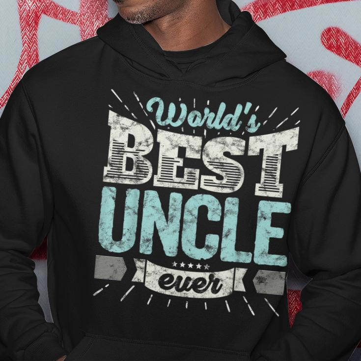 Cool Uncles GiftWorlds Best Uncle Ever Family Hoodie Unique Gifts