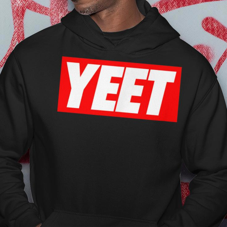Cool Yeet Basketball Ball Game Slogan Sport Lover Hoodie Unique Gifts