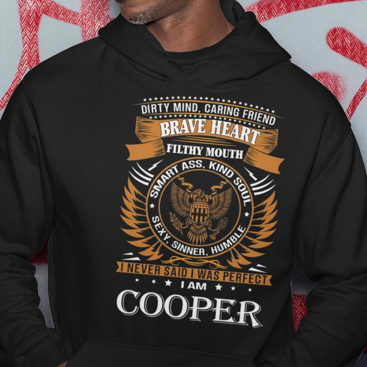 Cooper Name Gift Cooper Brave Heart V2 Hoodie Funny Gifts