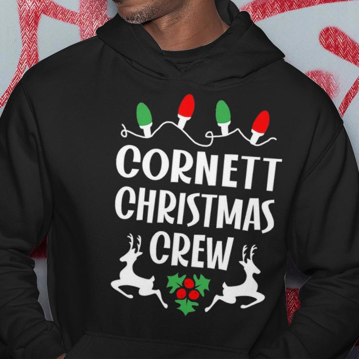 Cornett Name Gift Christmas Crew Cornett Hoodie Funny Gifts