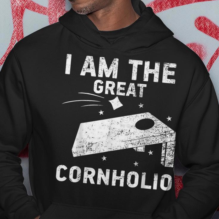 Cornhole Team I Am The Great Cornholio Hoodie Unique Gifts