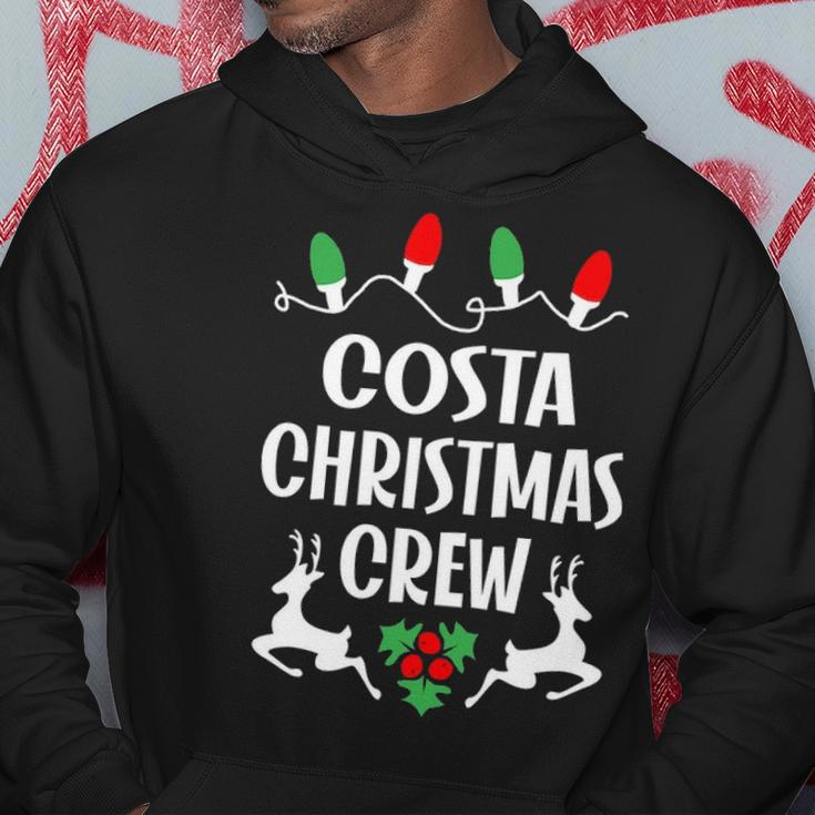 Costa Name Gift Christmas Crew Costa Hoodie Funny Gifts