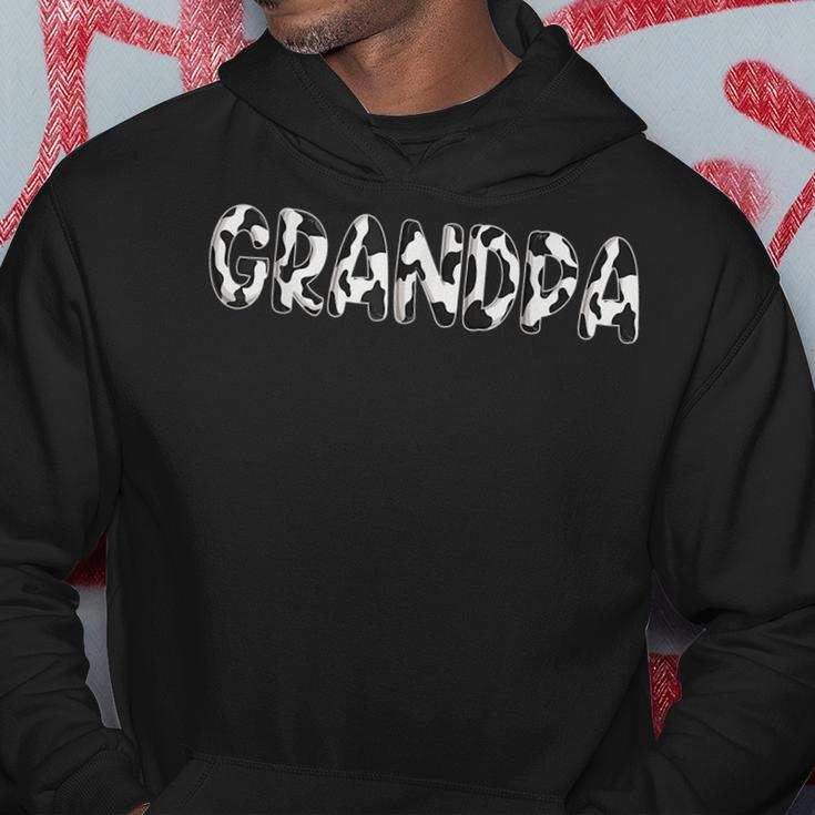 Cow Grandpa Birthday Family Matching Fathers Day Boy Girl Hoodie Funny Gifts