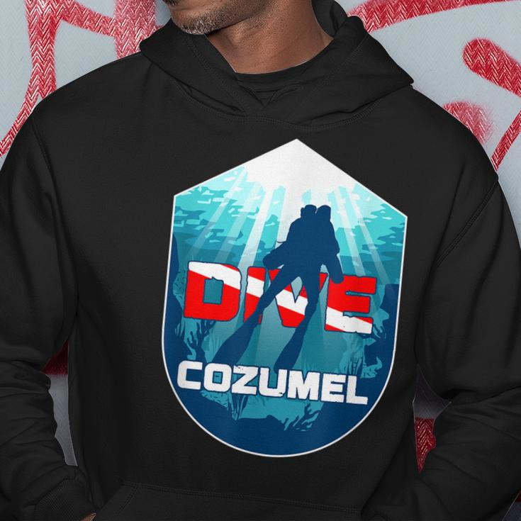 Cozumel Scuba Free Diving Snorkeling Mexican Vacation Gift Hoodie Personalized Gifts