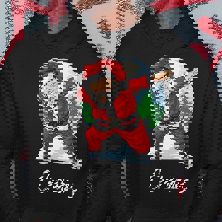 Crews Name Gift Santa Crews Hoodie Personalized Gifts