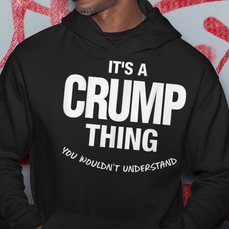 Crump Thing Name Family Reunion Funny Family Reunion Funny Designs Funny Gifts Hoodie Unique Gifts