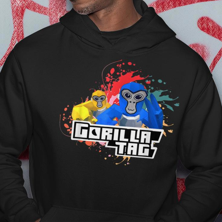 Cute Gorilla Tag Monke Vr Gamer For Kids Adults Ns Gift Hoodie Funny Gifts