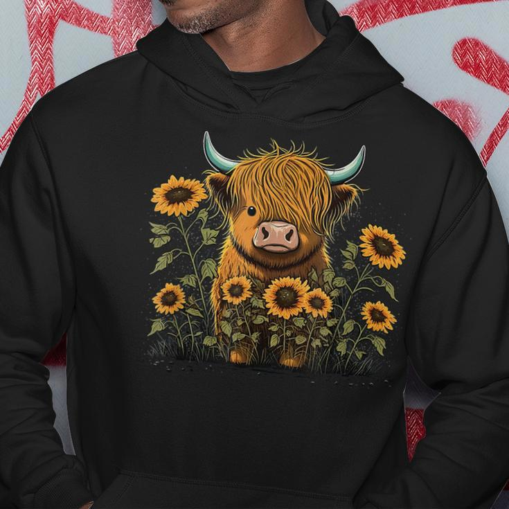 Cute Highland Cattle Cow Highland Cow Hoodie Funny Gifts