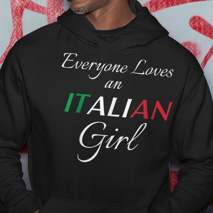 Cute Italian Girl Everyone Loves Hoodie Unique Gifts