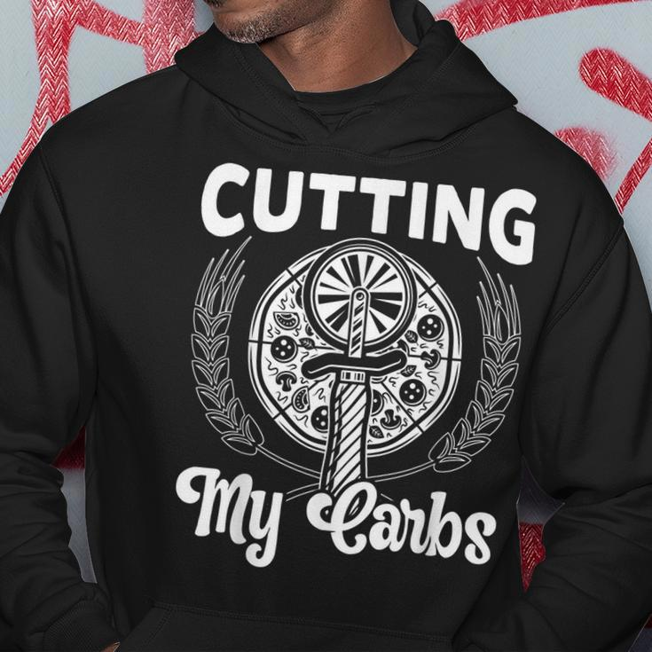 Cutting My Carbs Pizza Eater Italian Dish Foodie Hoodie Unique Gifts