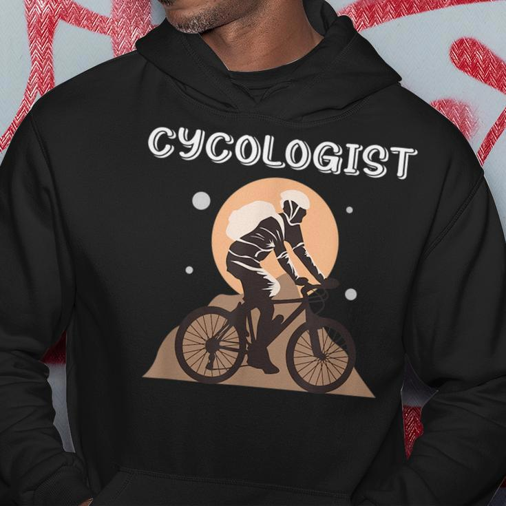 Cycologist Retro Vintage Cycling Funny Bicycle Lovers Gift Cycling Funny Gifts Hoodie Unique Gifts