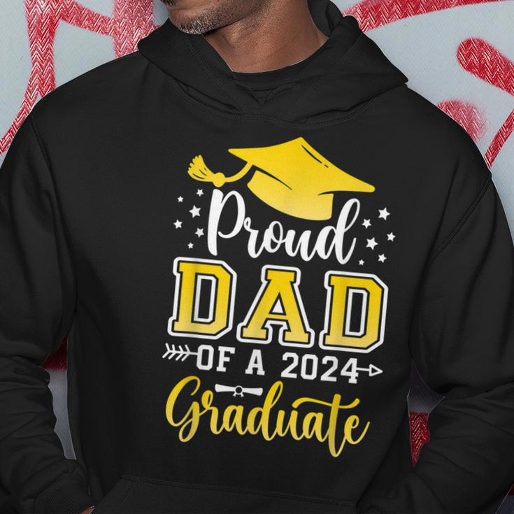 Dad Senior 2024 Proud Dad Of A Class Of 2024 Graduate Hoodie Unique Gifts