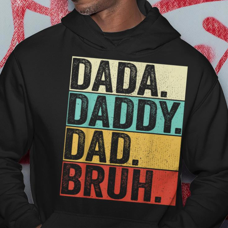 Dada Daddy Dad Bruh Husband Men Fathers Day Funny Father Hoodie Unique Gifts