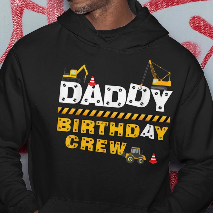 Daddy Birthday Crew Construction Family Birthday Party Hoodie Unique Gifts