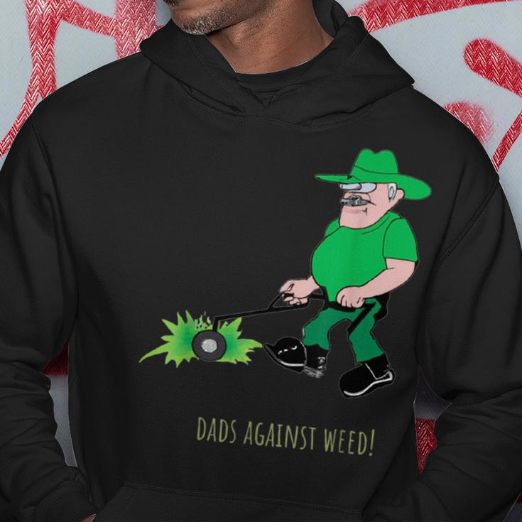 Dads Against Weed Lawn Mowing Lawn Enforcement Officer Gift For Mens Hoodie Unique Gifts