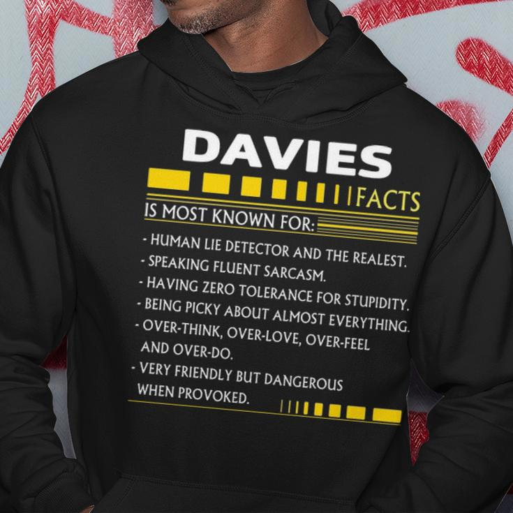 Davies Name Gift Davies Facts Hoodie Funny Gifts