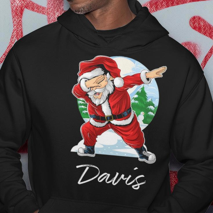 Davis Name Gift Santa Davis Hoodie Funny Gifts