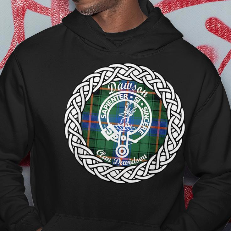 Dawson Surname Last Name Scottish Clan Tartan Badge Crest Funny Last Name Designs Funny Gifts Hoodie Unique Gifts