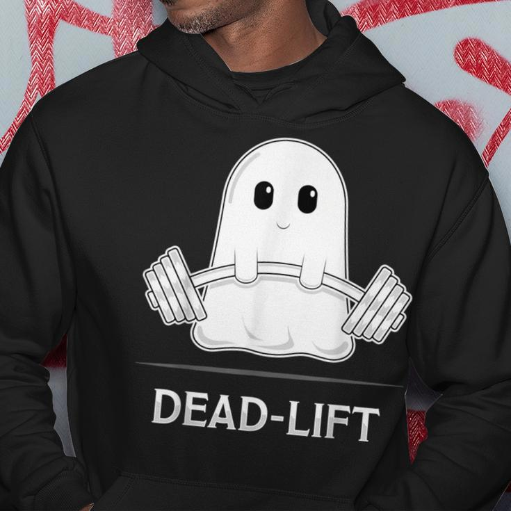 Deadlift Halloween Ghost Weight Lifting Workout Hoodie Unique Gifts