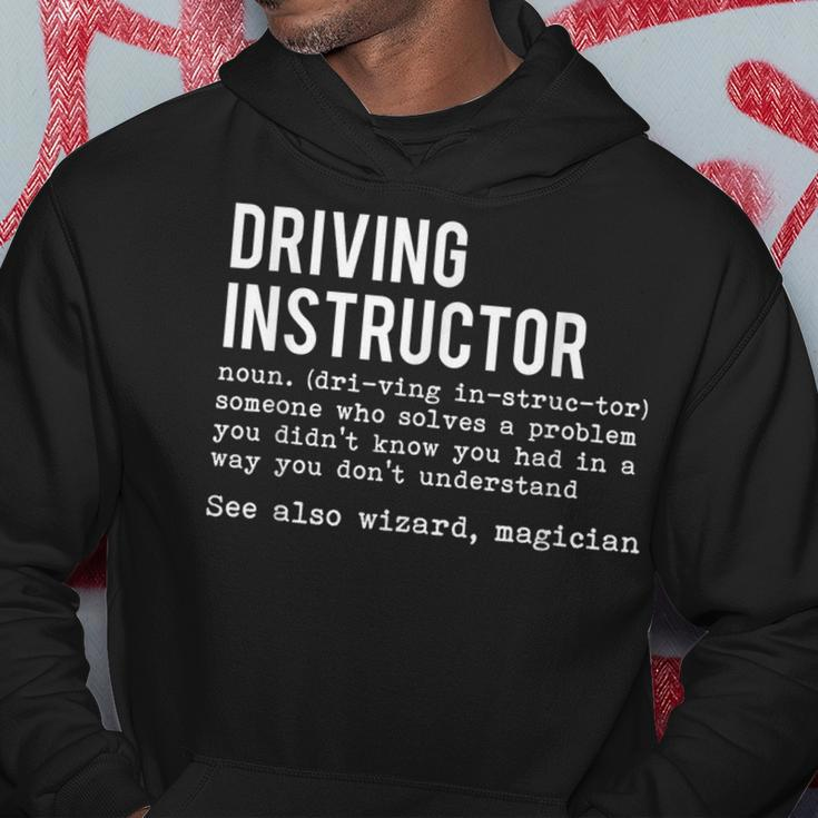 Definition Driving Instructor Driver Gifts Car Parking Exam Driver Funny Gifts Hoodie Unique Gifts