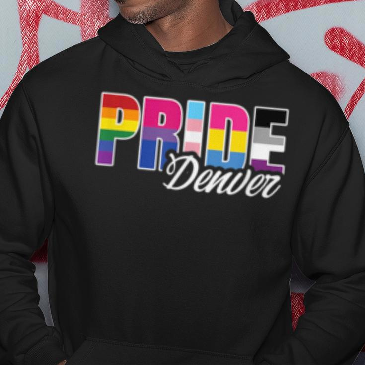 Denver Colorado Gay Pride Lesbian Bisexual Transgender Pan Hoodie Unique Gifts