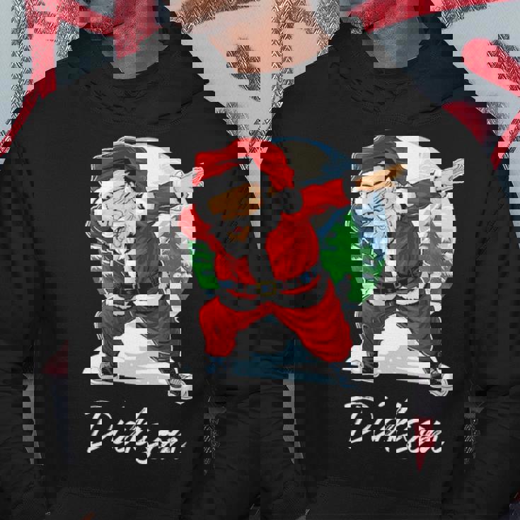 Dickson Name Gift Santa Dickson Hoodie Personalized Gifts