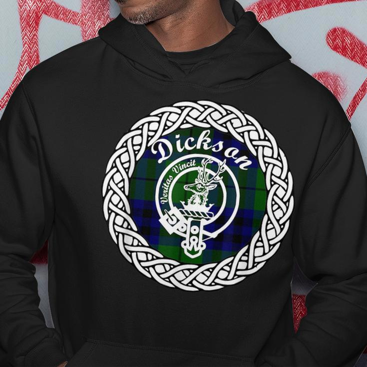 Dickson Surname Last Name Scottish Clan Tartan Funny Last Name Designs Funny Gifts Hoodie Unique Gifts