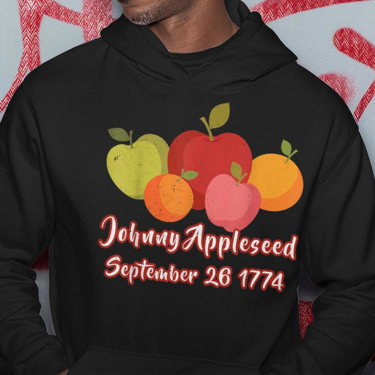 Distressed Johnny Appleseed Apple Picking Orchard Farming Hoodie Unique Gifts