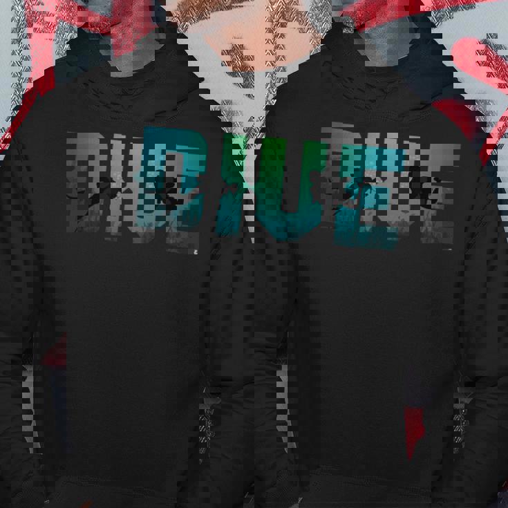 Dive Underwater Scuba Diving Diver Surfer Sea Hoodie Unique Gifts