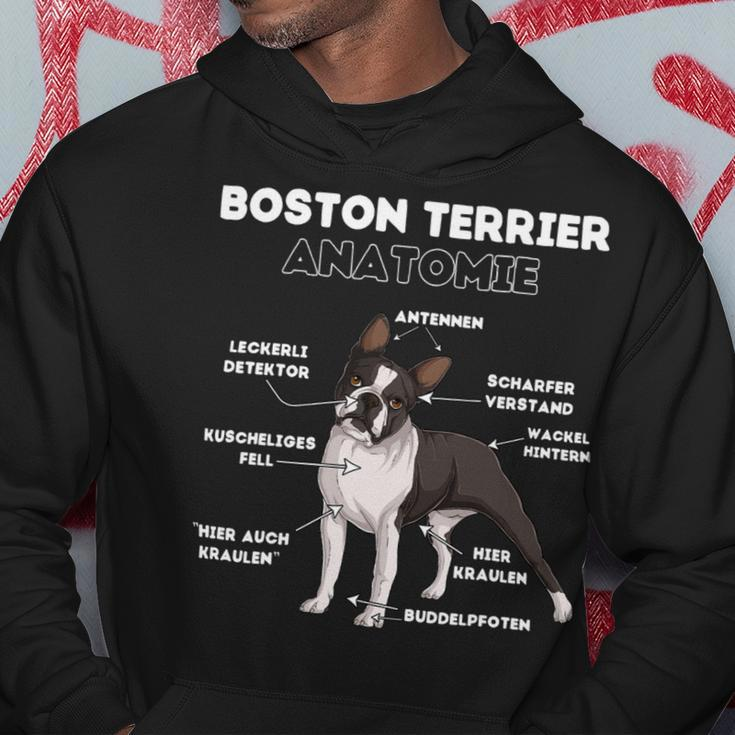 Dog Boston Terrier Anatomy Hoodie Unique Gifts