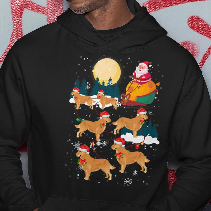 Dog Reindeer Golden Retriever Christmas Hoodie Unique Gifts