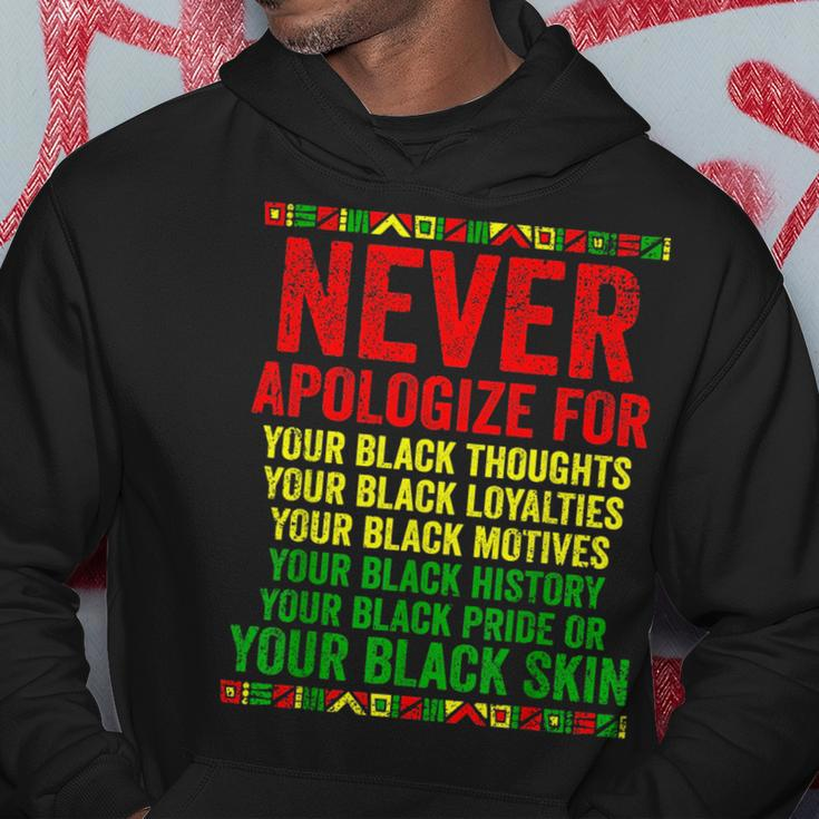 Dont Apologize For Your Blackness Junenth Black History Hoodie Unique Gifts