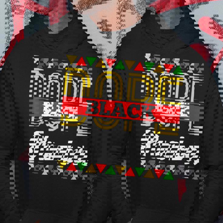 Dope Black Plumber African American Pride Blm Plumber Hoodie Unique Gifts