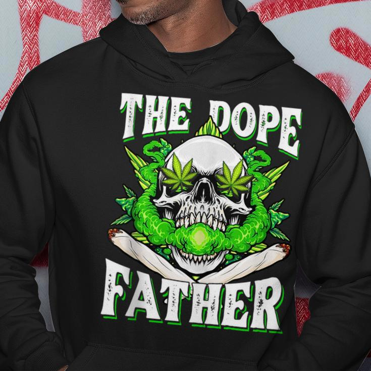 Dope Father Dopest Dad Papa Weed Cannabis Fathers Day Hoodie Unique Gifts