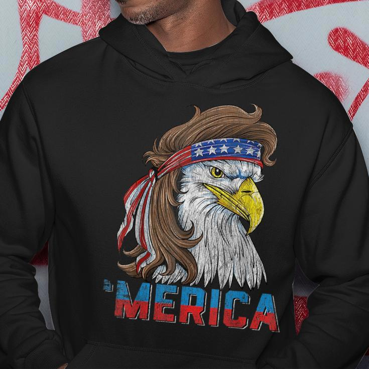 Eagle Mullet 4Th Of July Usa American Flag Eagle Merica Hoodie Unique Gifts